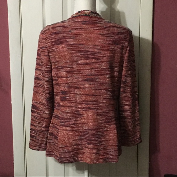 HP 🎉St John knit jacket wool blend multicolor - Picture 3 of 8